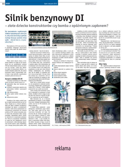 Silnik benzynowy DI