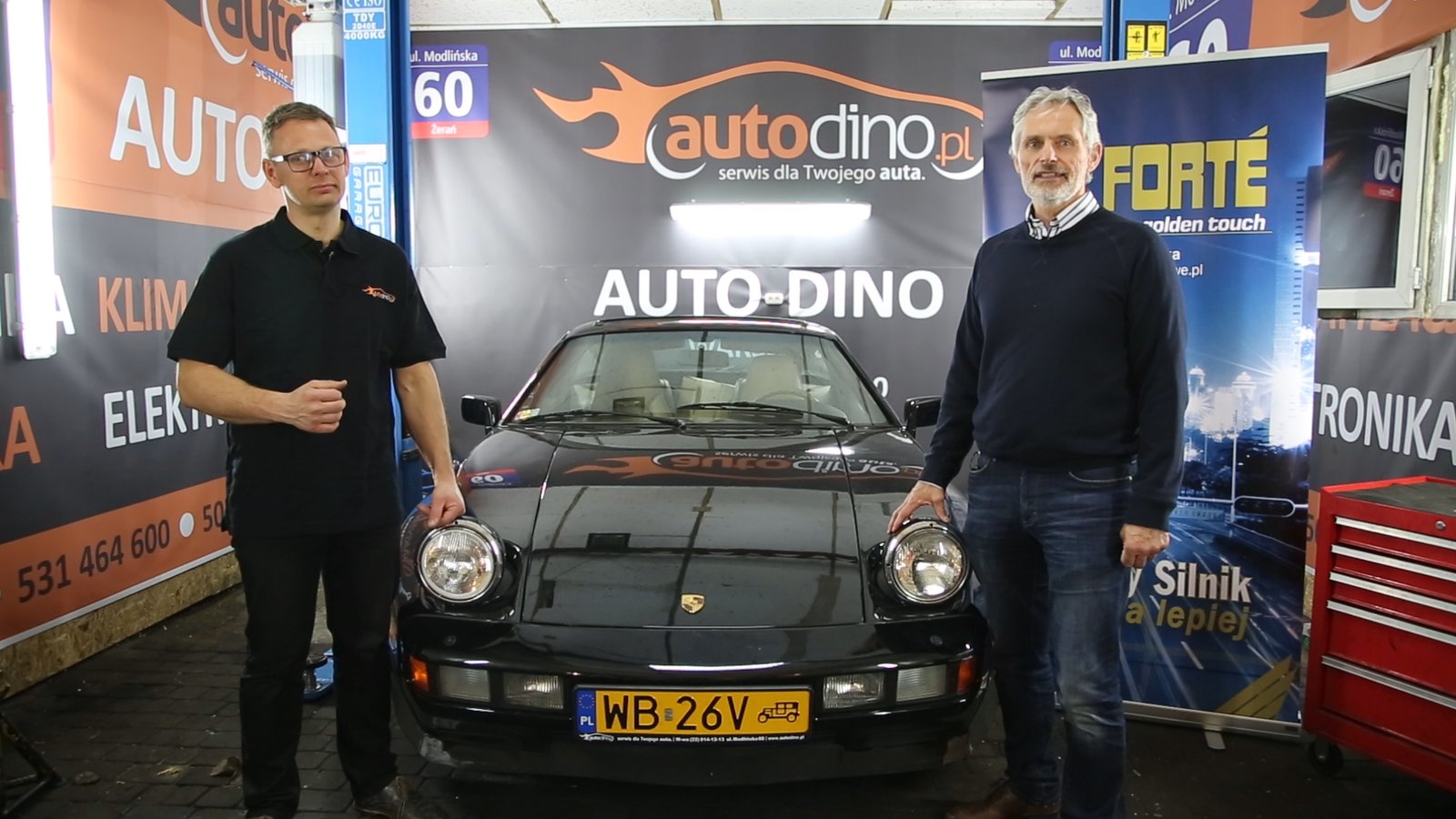 Utrata mocy i optymalnej pracy silnika Porsche 928- proces naprawy Forte