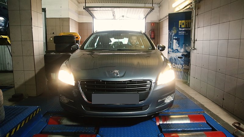 1,6 THP Peugeot 508- Forte pełne czyszczenie cz II – przebieg 135 tys km