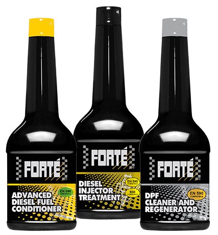 #1 Preparaty Forte do oczyszczania układów zasilania i filtrów DPF/FAP w silnikach Diesla