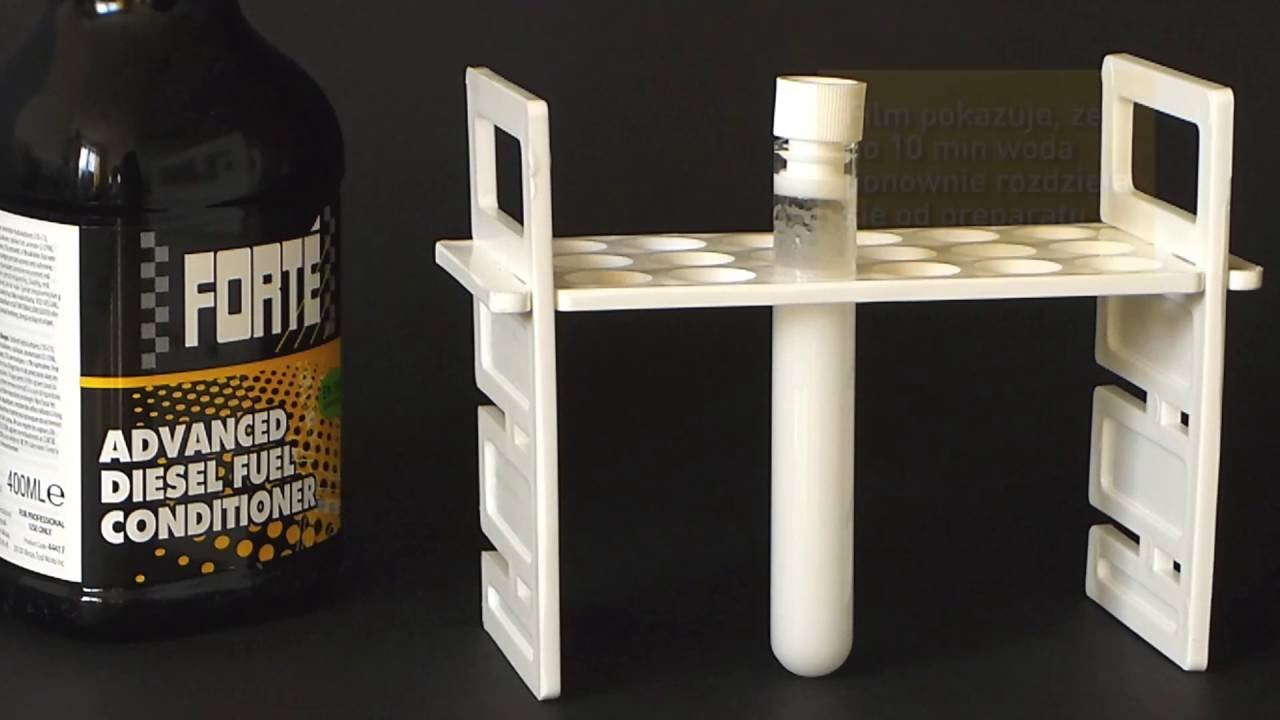 Woda w baku silnika wysokoprężnego – Advanced Diesel Fuel Conditioner