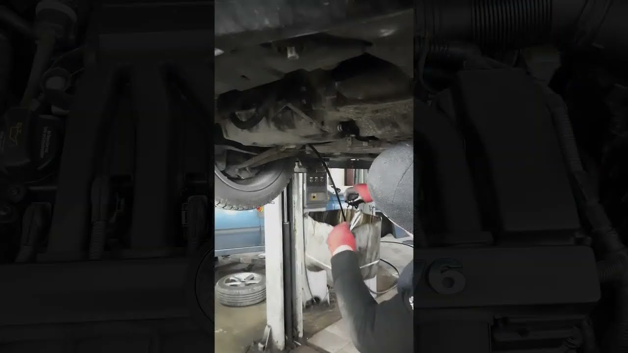 Oczyszczanie układu olejowego Skoda Superb 3,6l VR6